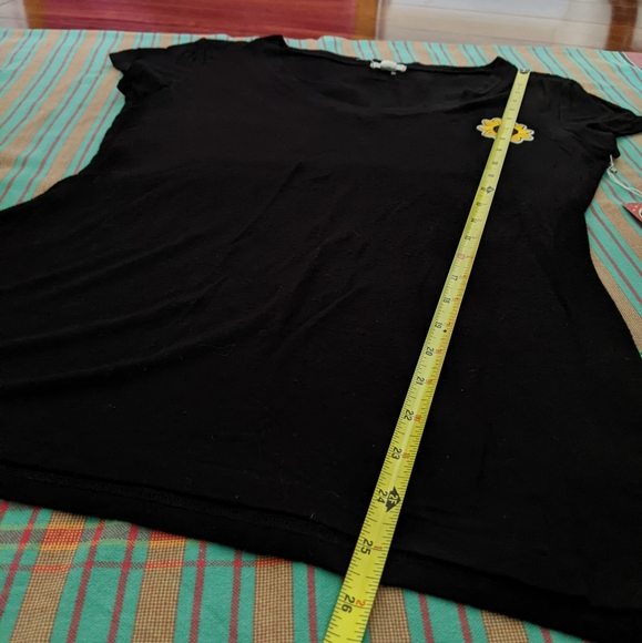 Black vintage patch tee - large - Picture 5 of 5